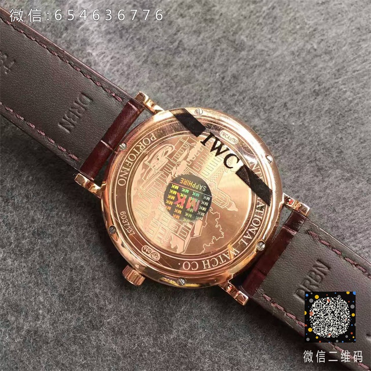 【MK厂顶级复刻】万国（IWC）柏涛菲诺金壳IW356504男士正装一比一精仿手表
