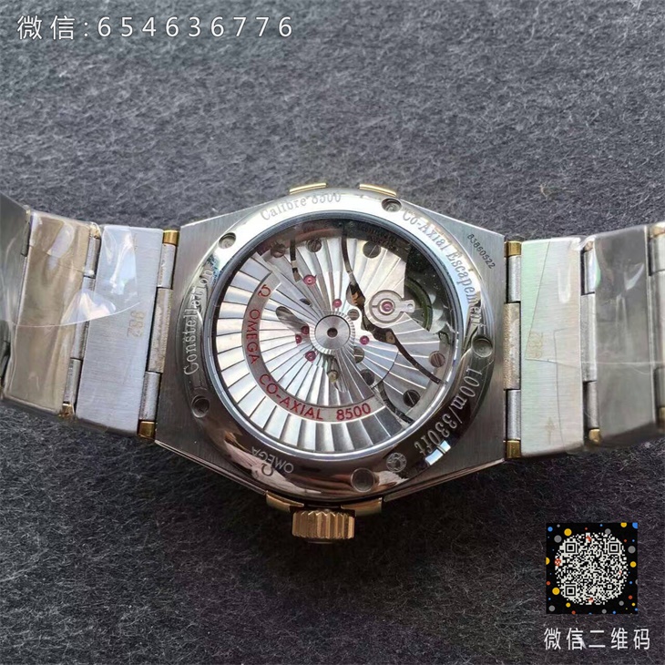 【V6厂超A】欧米茄（Omega）星座间黄金银面条丁男士一比一自动机械精仿手表