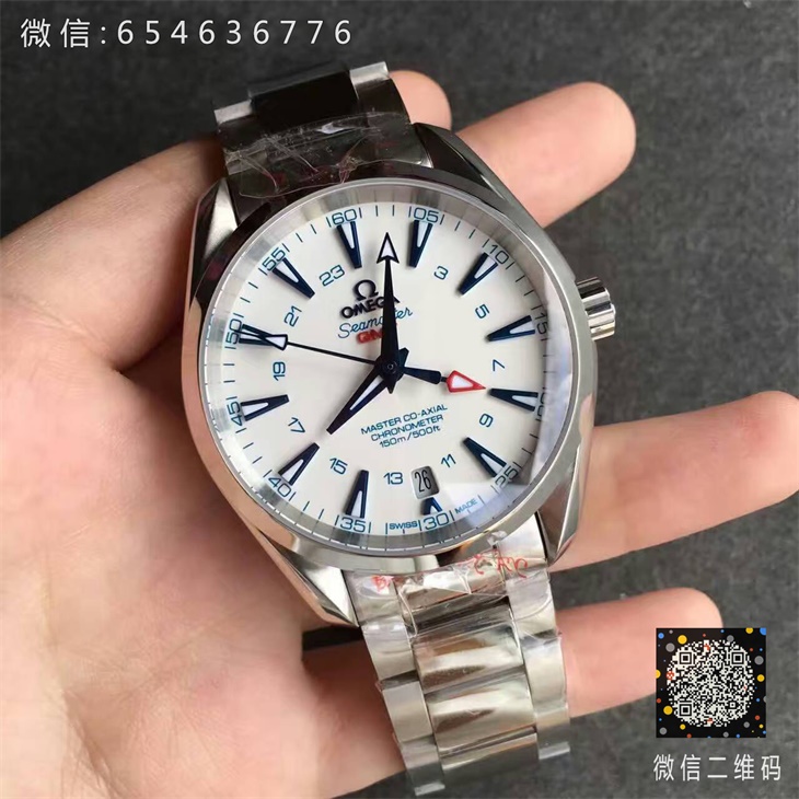 【JH厂超A】欧米茄（Omega）海马150M系列GMT经典款男士一比一自动机械精仿手表