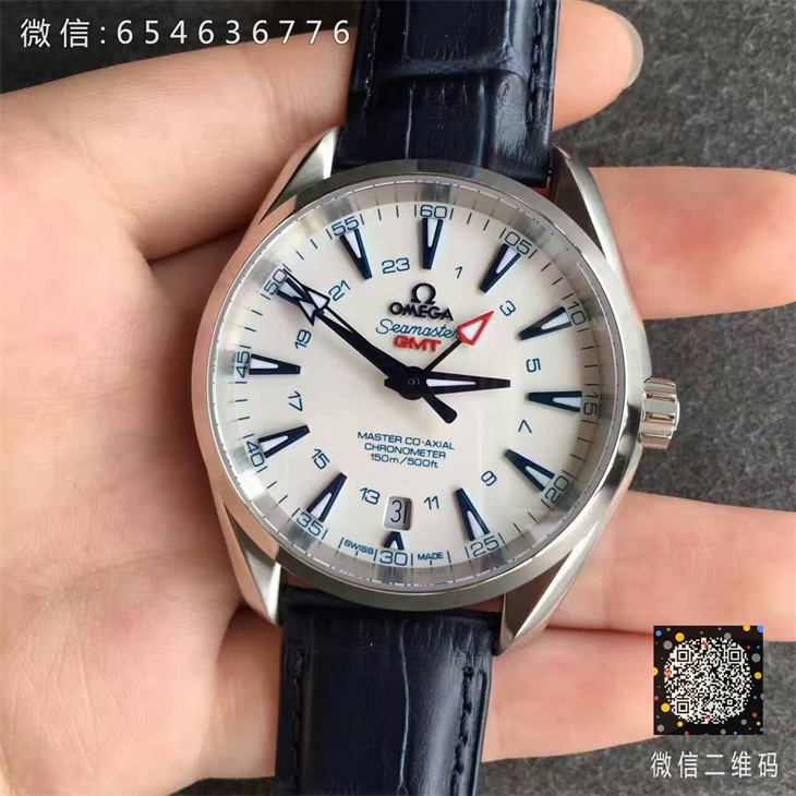 【JH厂超A】欧米茄（omega）海马150M系列GMT经典款男士一比一自动机械精仿手表