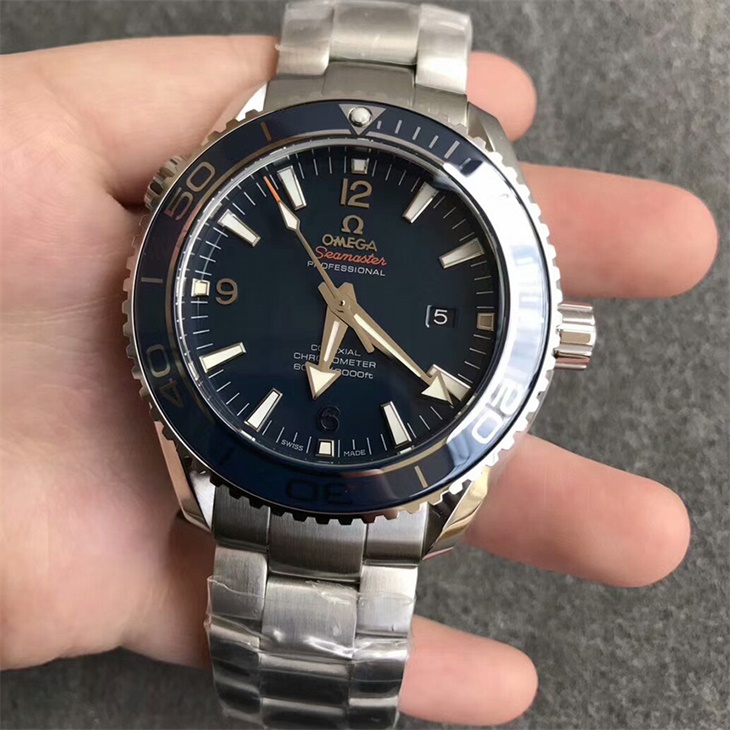 【om厂超a】欧米茄海洋宇宙42毫米蓝面钢带款一比一复刻手表
