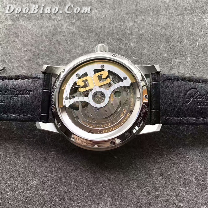 2017巴塞尔表展格拉苏蒂原创议员黑面陀飞轮一比一复刻手表