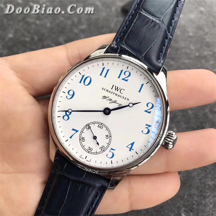 【GS厂】万国葡萄牙系列两针半罗伦汀·琼斯纪念款蓝字精仿手表